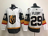 Vegas Golden Knights 29 Marc Andre Fleury White Adidas Stitched Jersey,baseball caps,new era cap wholesale,wholesale hats